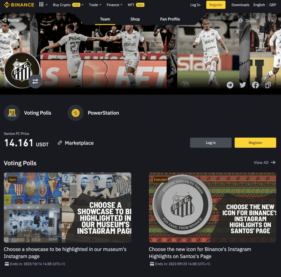 What is the Santos FC Fan Token (SANTOS)?