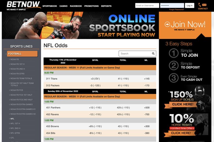 BetNow Sports Betting