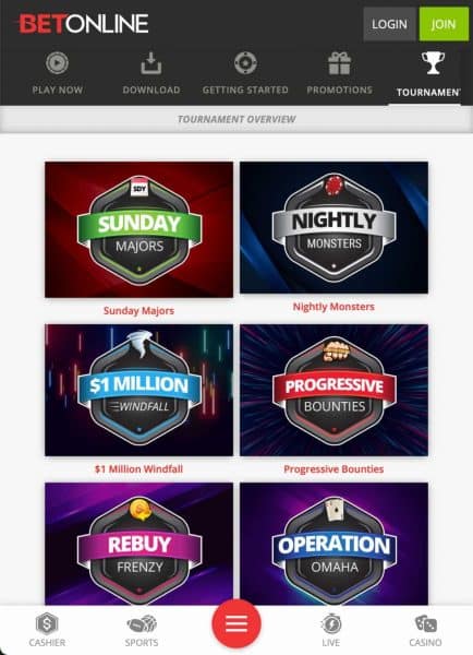 Betonline casino app