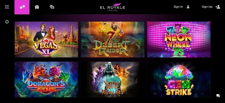 El Royale online casino