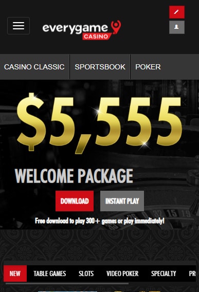 Everygame Casino Real Money Blackjack App