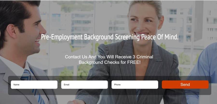 EZ Screen background check