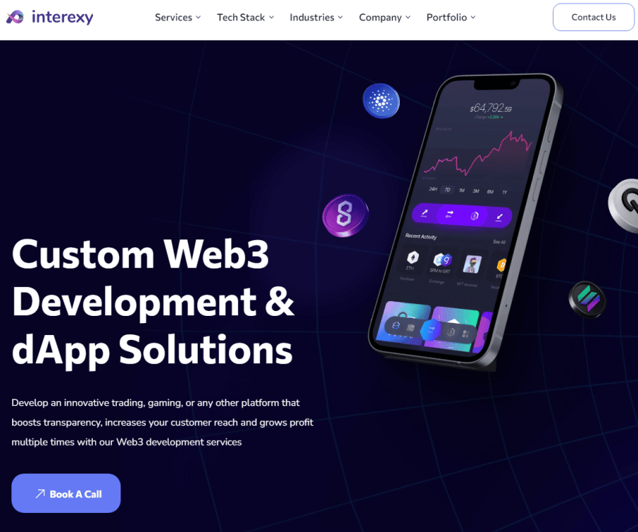 Interxy website