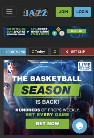 Jazz homepage
