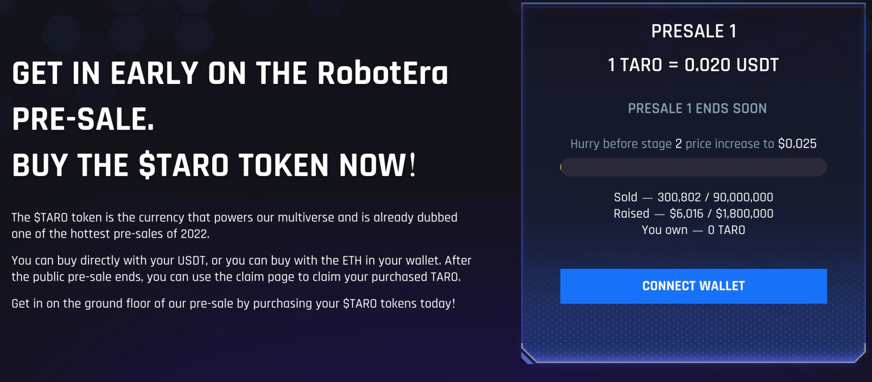 Buy RobotEra presale RobotEra 