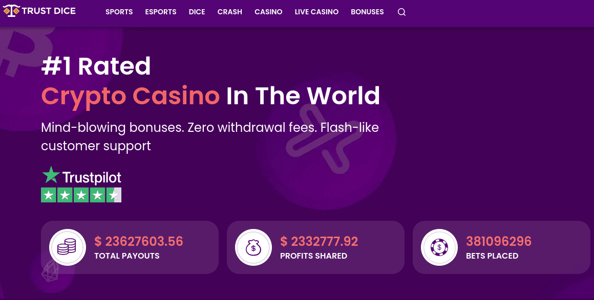 Trust Dice Bitcoin casino review