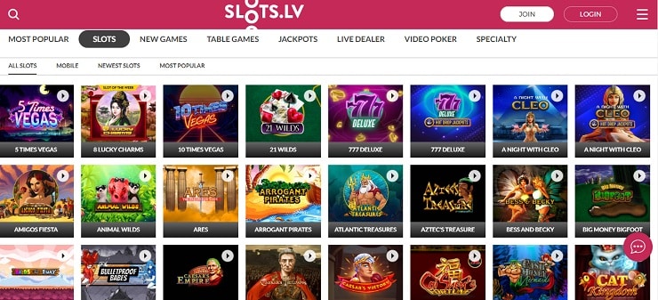 Slots LV