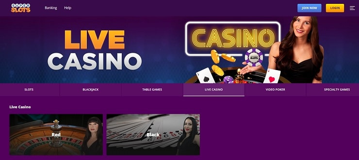 Super Slots Live Casino