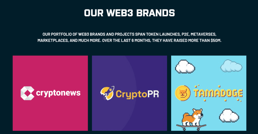 Block Media Labs brands