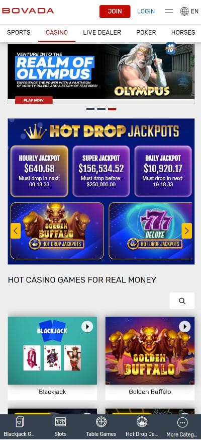 bovada casino app