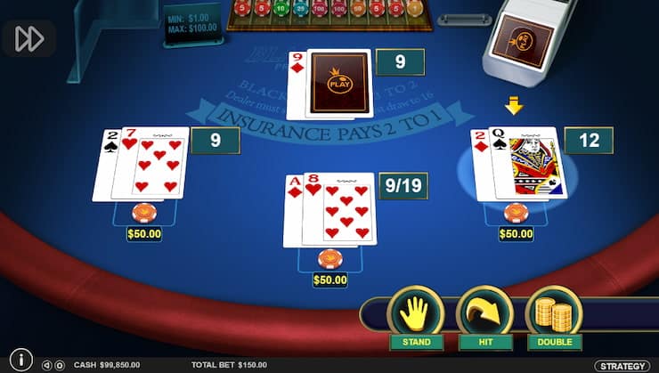 multi deck blackjack online casino