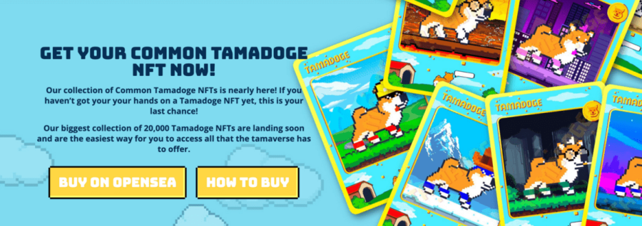 Tamadoge NFTs