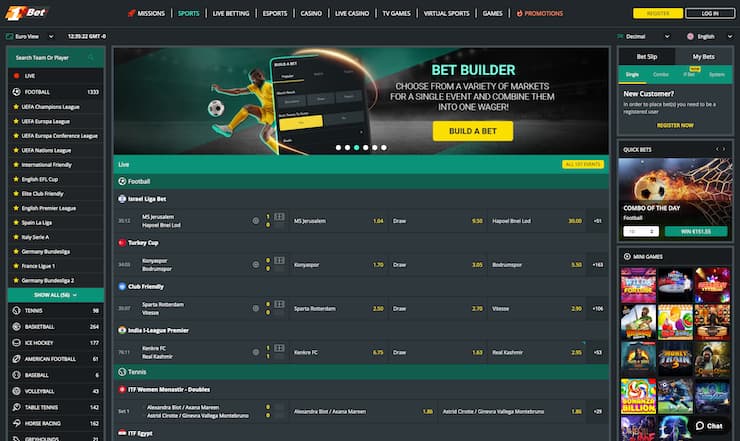 1Bet Oman Sports Betting Site