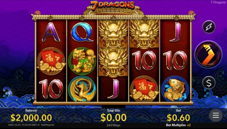7 Dragons - Slot Online in Malaysia