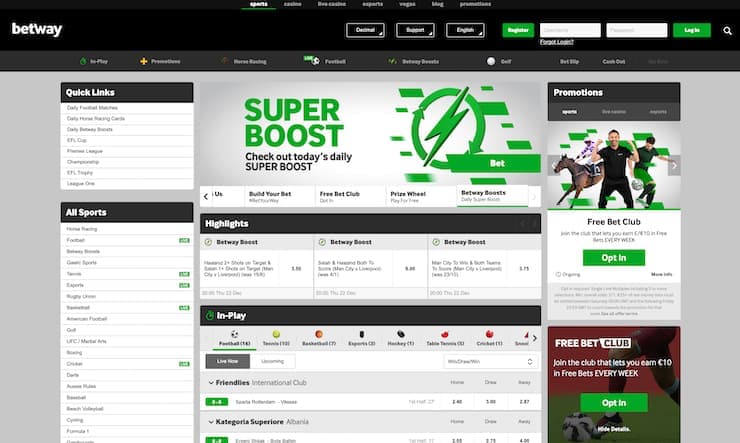 Betway Oman Sports Betting Site