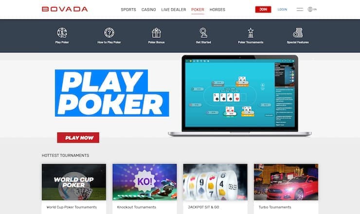 Bovada Connecticut Online Poker Site