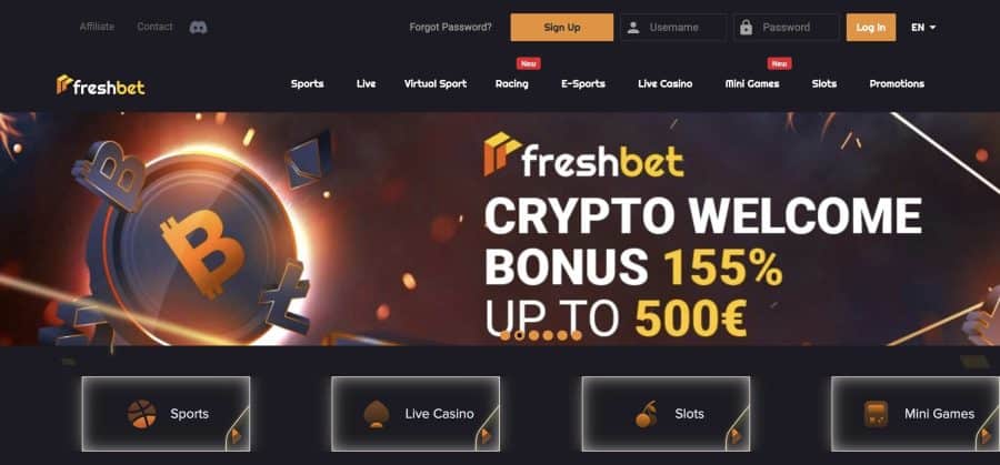 Freshbet online casino