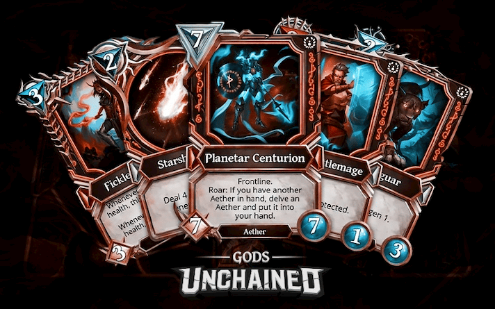 Gods-Unchained NFT Cards