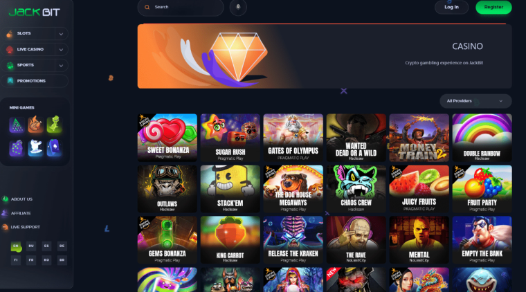 Crypto Casino Games & Live Casino Slot Games - Crypto Gambling