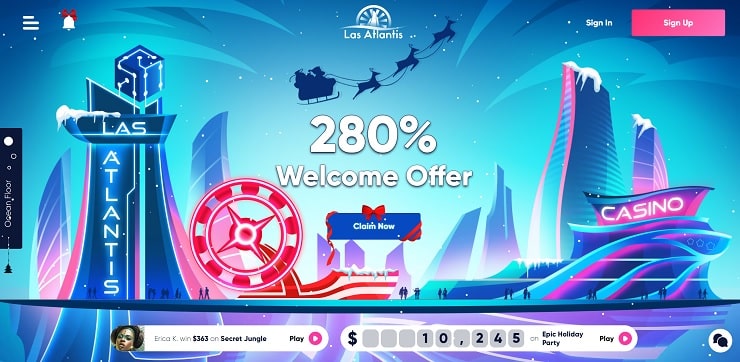 Las Atlantis Online Casino for Real Money