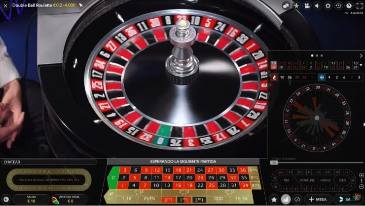 Live Roulette India - Double Ball Roulette