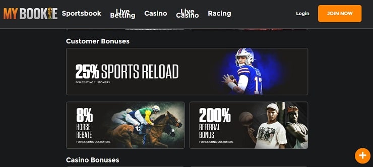 MyBookie Promos