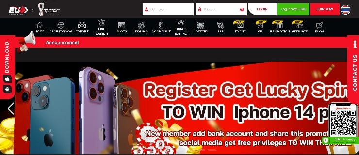 Online Casino in Thailand - EUbet