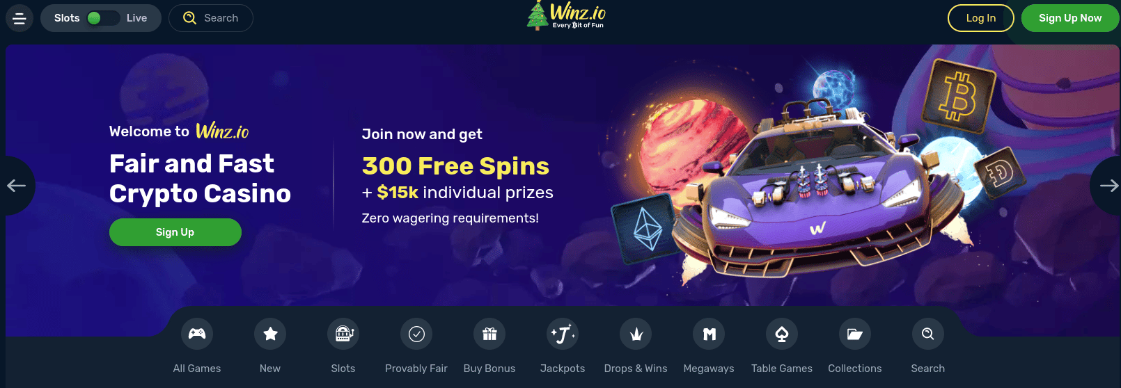 Winz.io - Crypto Casino Philippines