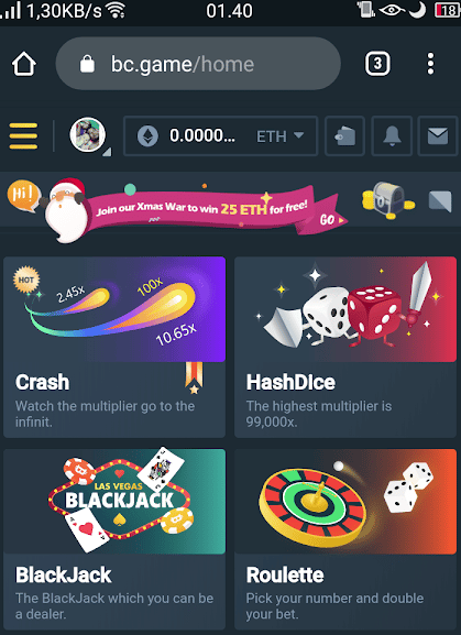 BC.Game casino app
