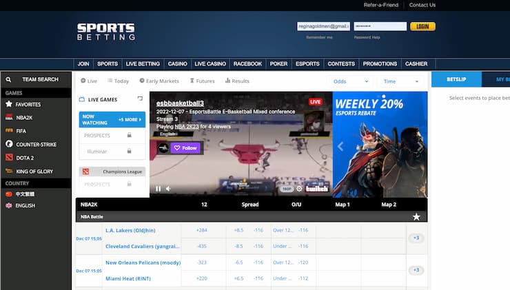 SportsBetting.ag Georgia Online Gambling