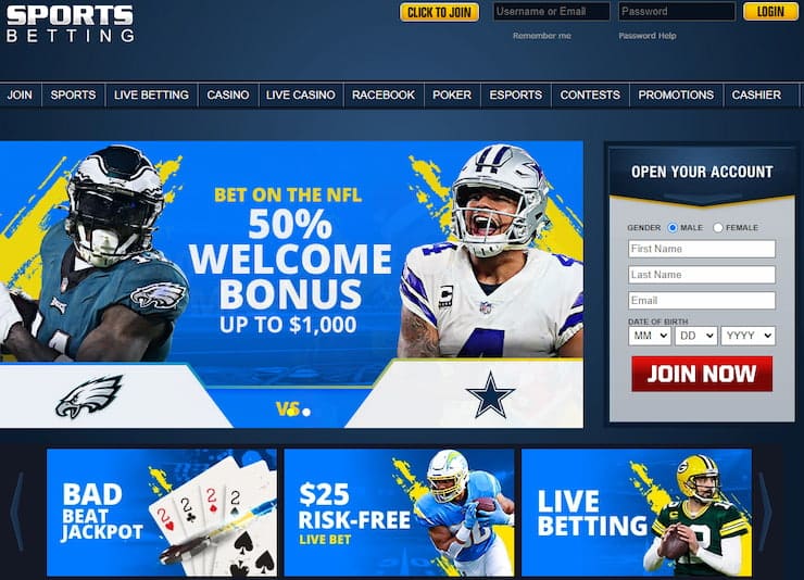 SportsBetting.ag Best Offshore Gambling Site