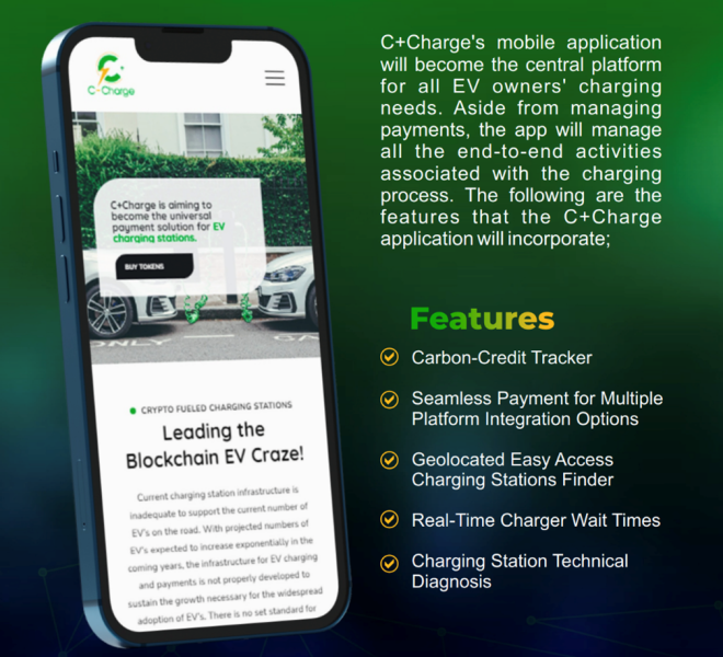 C-charge, sustainable cryptocurrency