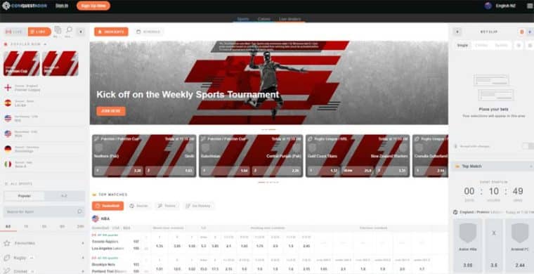 conquestador sportsbook 