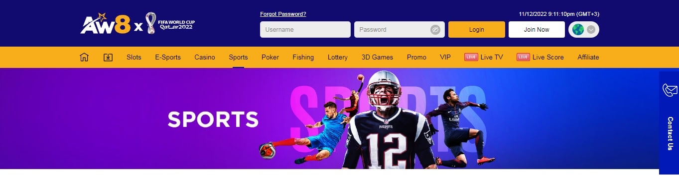 AW8 sports betting Philippines