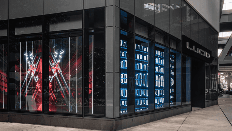 lucid motors showroom
