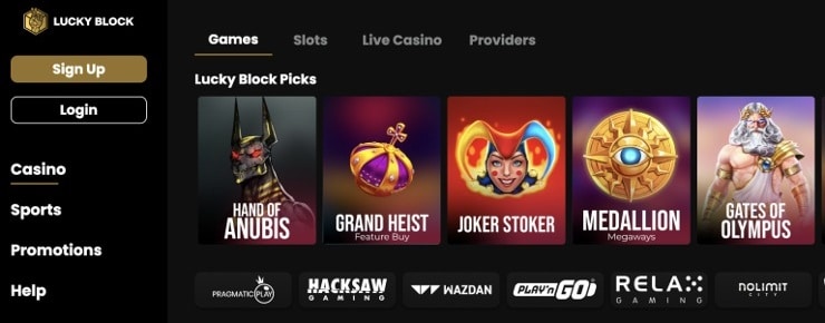 online casino in indonesia LuckyBlock