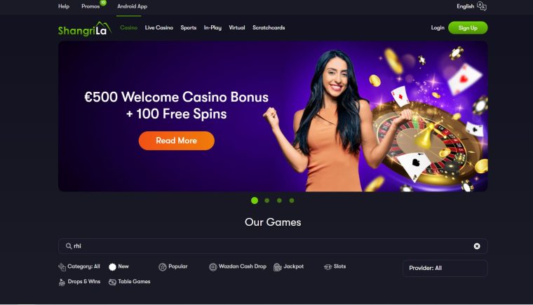 shangri la online real money casinos UAE