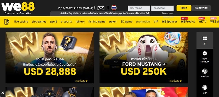 Online Casino in Thailand We88