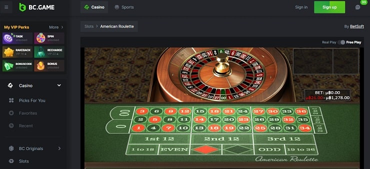American Roulette