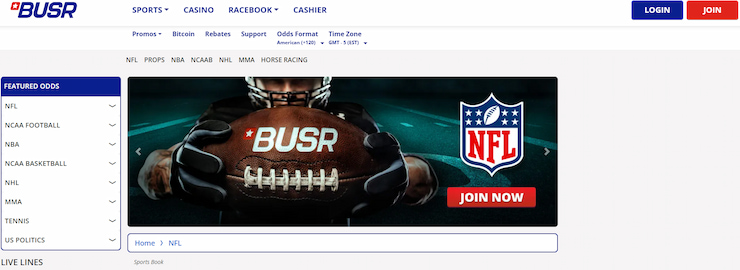 BUSR top Canada Online Sportsbook