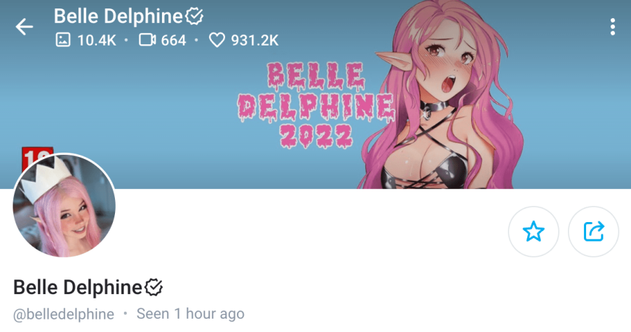 Belle Delphine OnlyFans