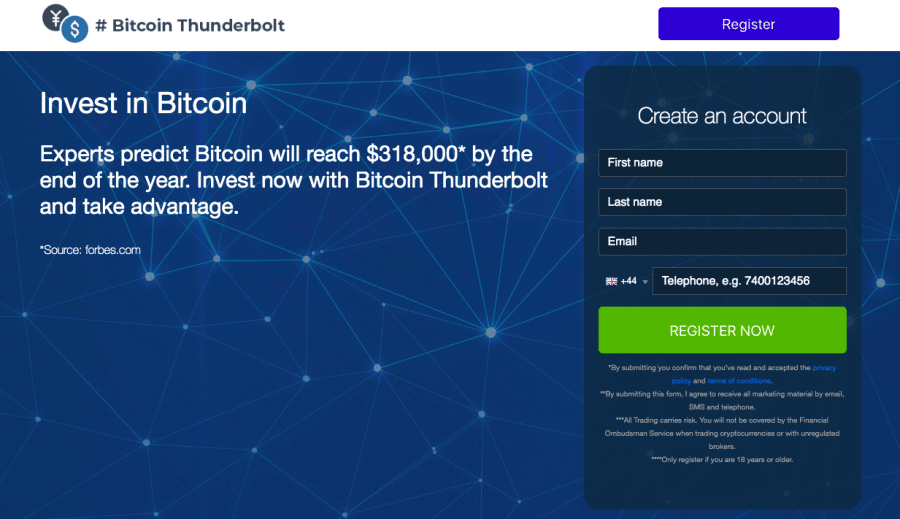 Bitcoin Thunderbolt home