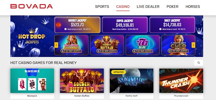 Bovada High Payout Casino