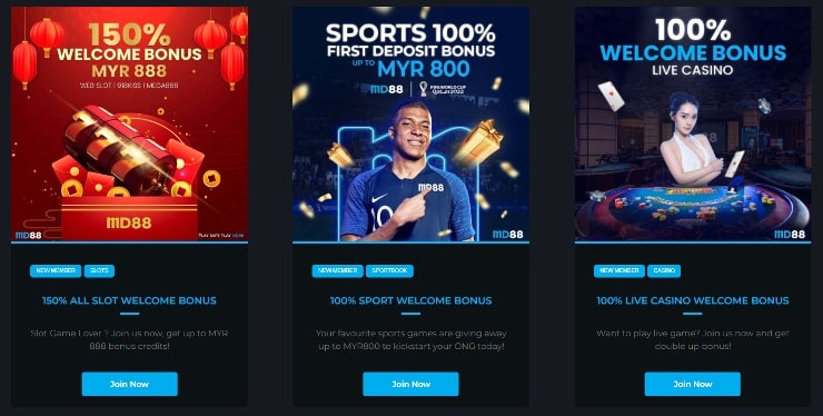 Malaysia Casino Bonus - md88