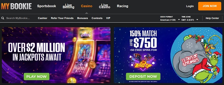 MyBookie High Payout Casino