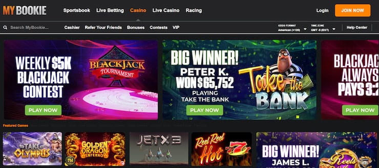 MyBookie MI Online Casino