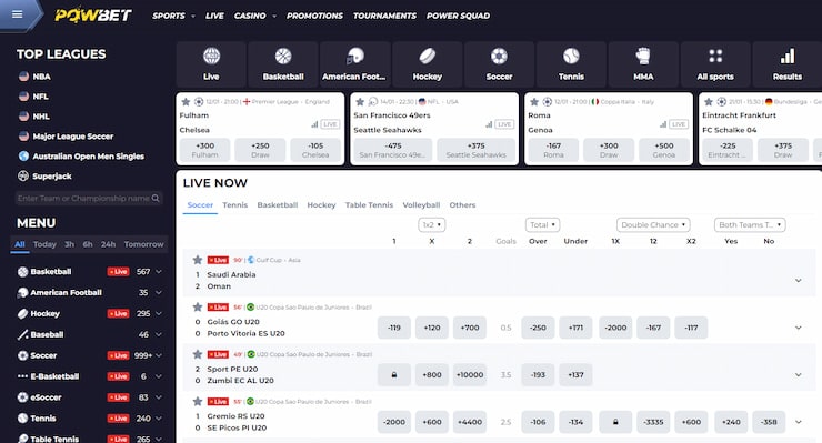 PowBet Top Canadian Sports Betting Site