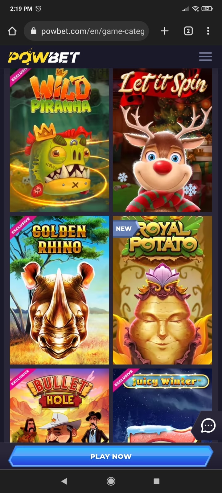PowBet Casino Praxis 2024 Sport and Spielbank