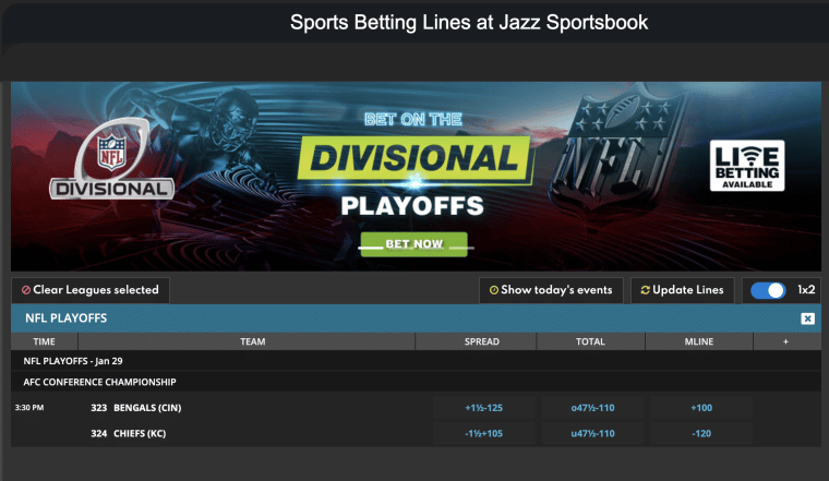Jazz NFL Betting
