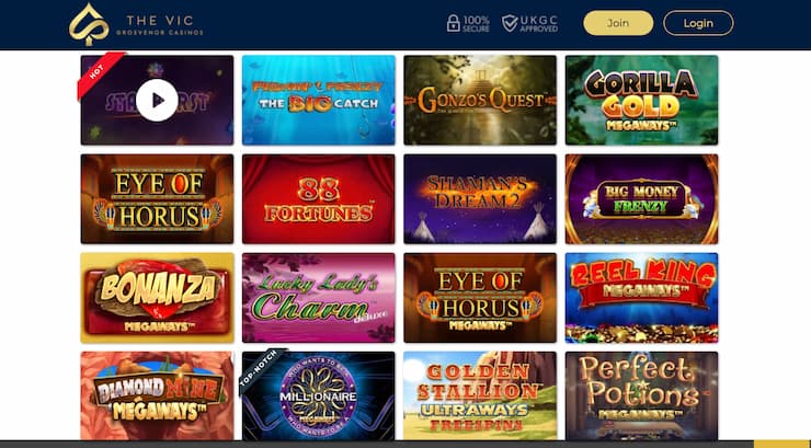 the vic - best uk online casinos